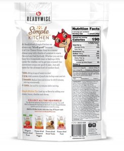 Simple Kitchen Cheesy Potato Soup - 24 Servings (Six Pouches, 4 Servings per Pouch)